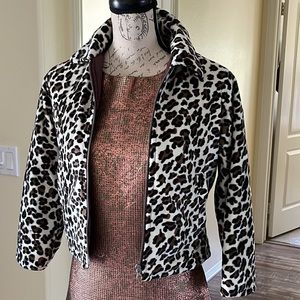 Sisley Faux Fur Bomber Jacket